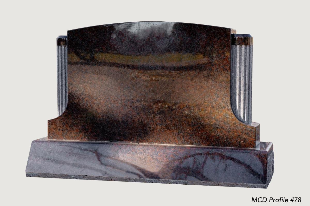 Custom Design Granite Monument