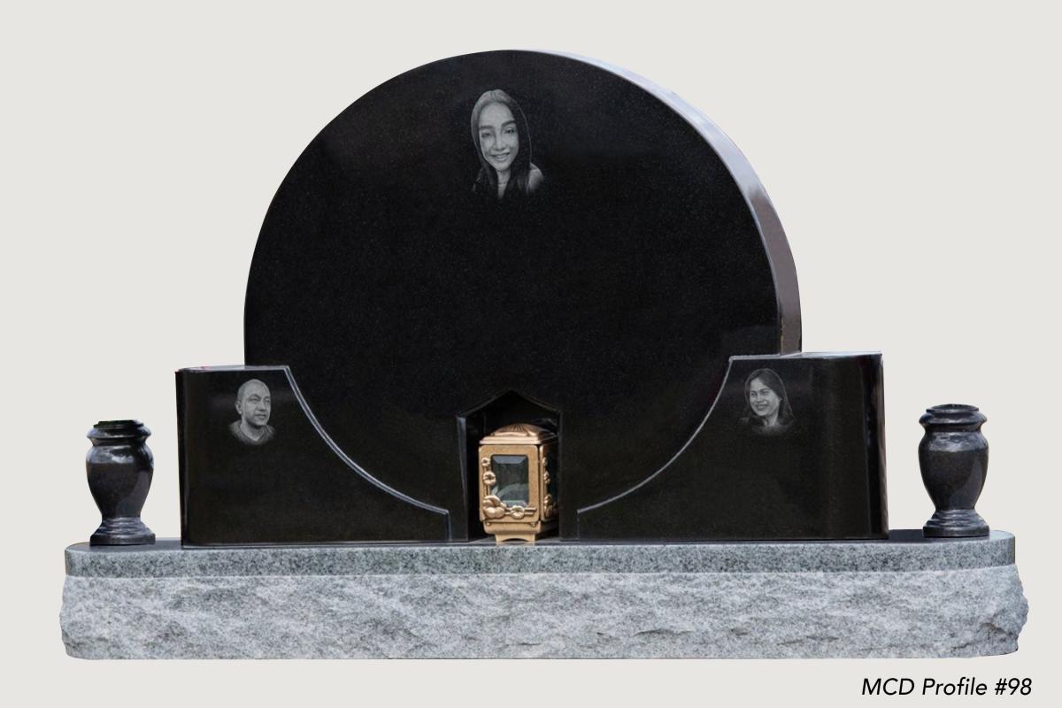 Custom Design Granite Monument