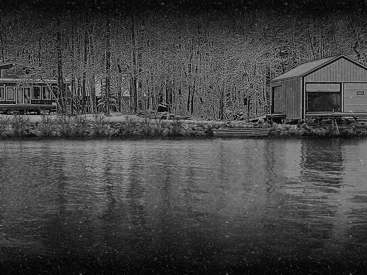 Diamond Etched Landscape