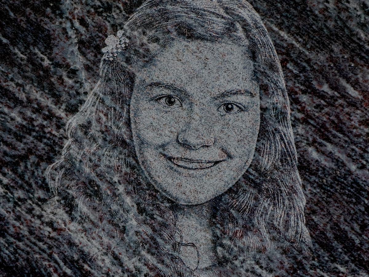 Diamond Etched Portrait