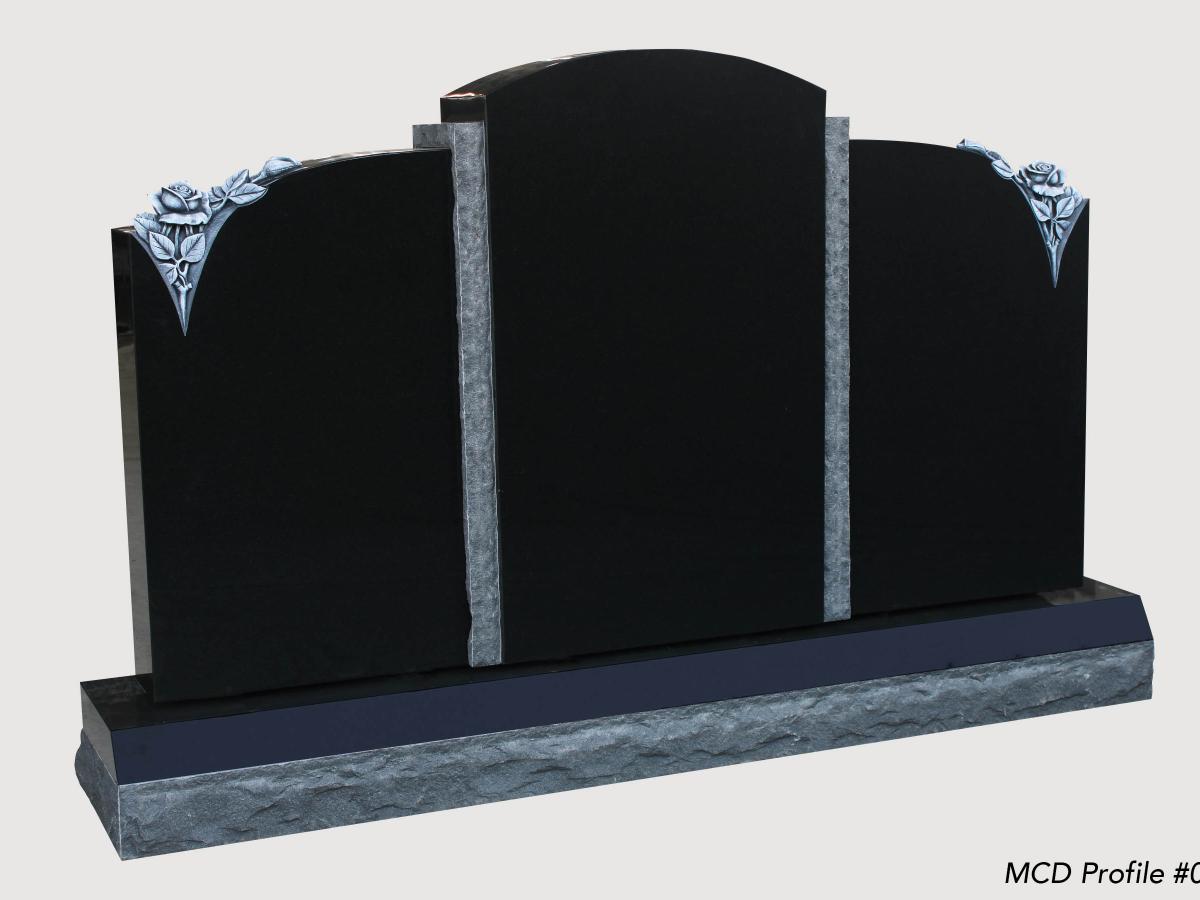 Sculptured Granite Monument