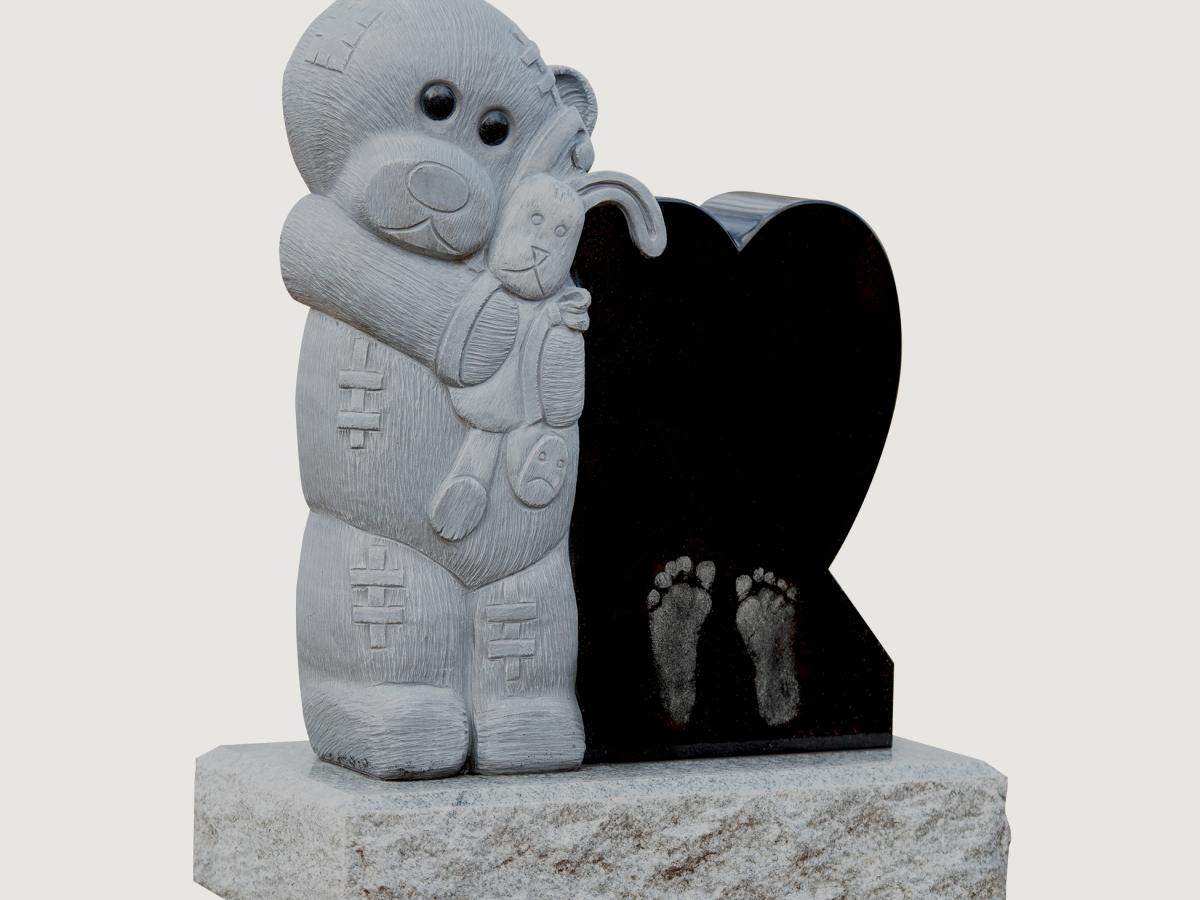 Sculptured Granite Monument