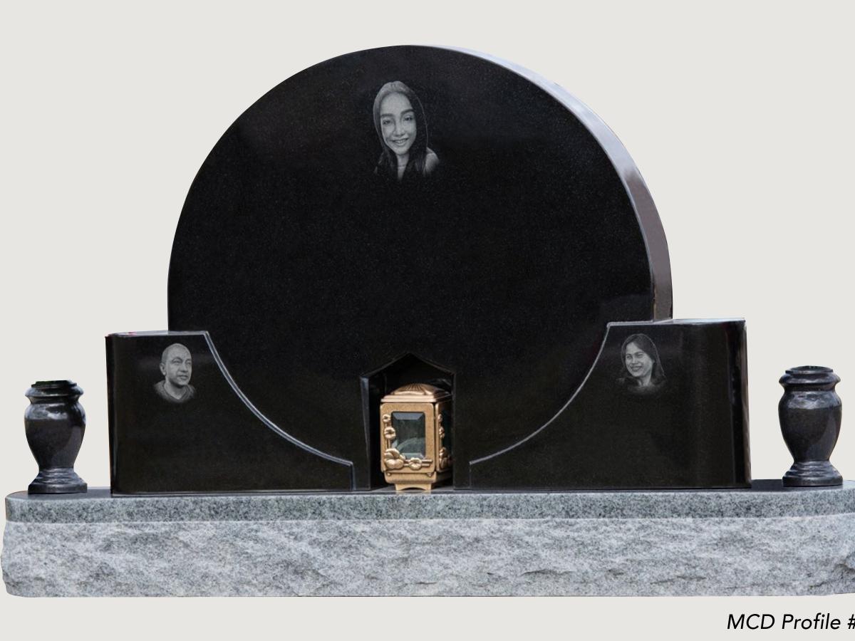 Custom Design Granite Monument